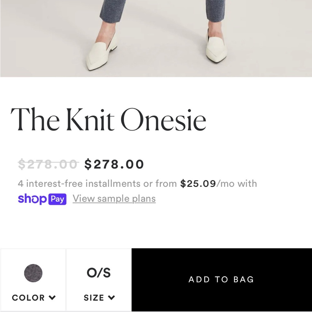 HATCH The Knit Onesie - Picture 2 of 4